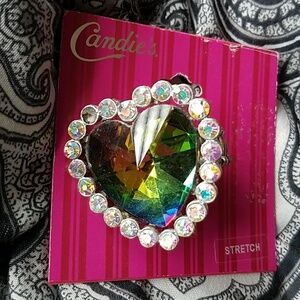 Candies Stretch Heart Ring